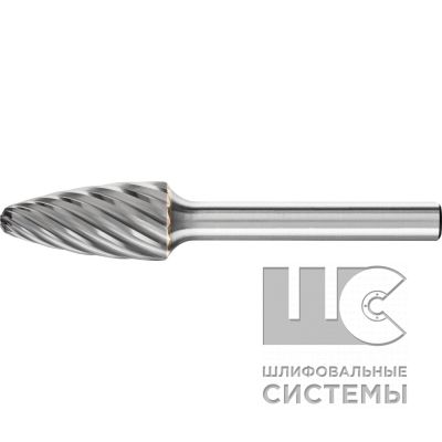 Борфреза твердосплавная (INOX) RBF 1225/6 INOX