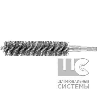 Щётка трубчатая  (с резьбой ) IBU 1880/M6 INOX 0,20