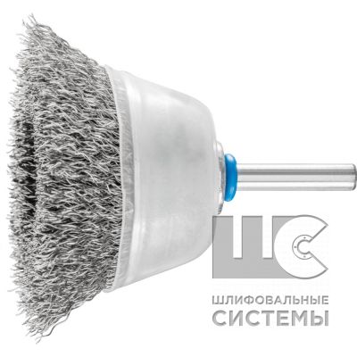 Щетка чашечная с хвостовиком  TBU  6015/6 INOX 0,30 (упаковка 10 шт)